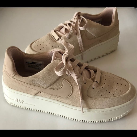 nike air force rose suede